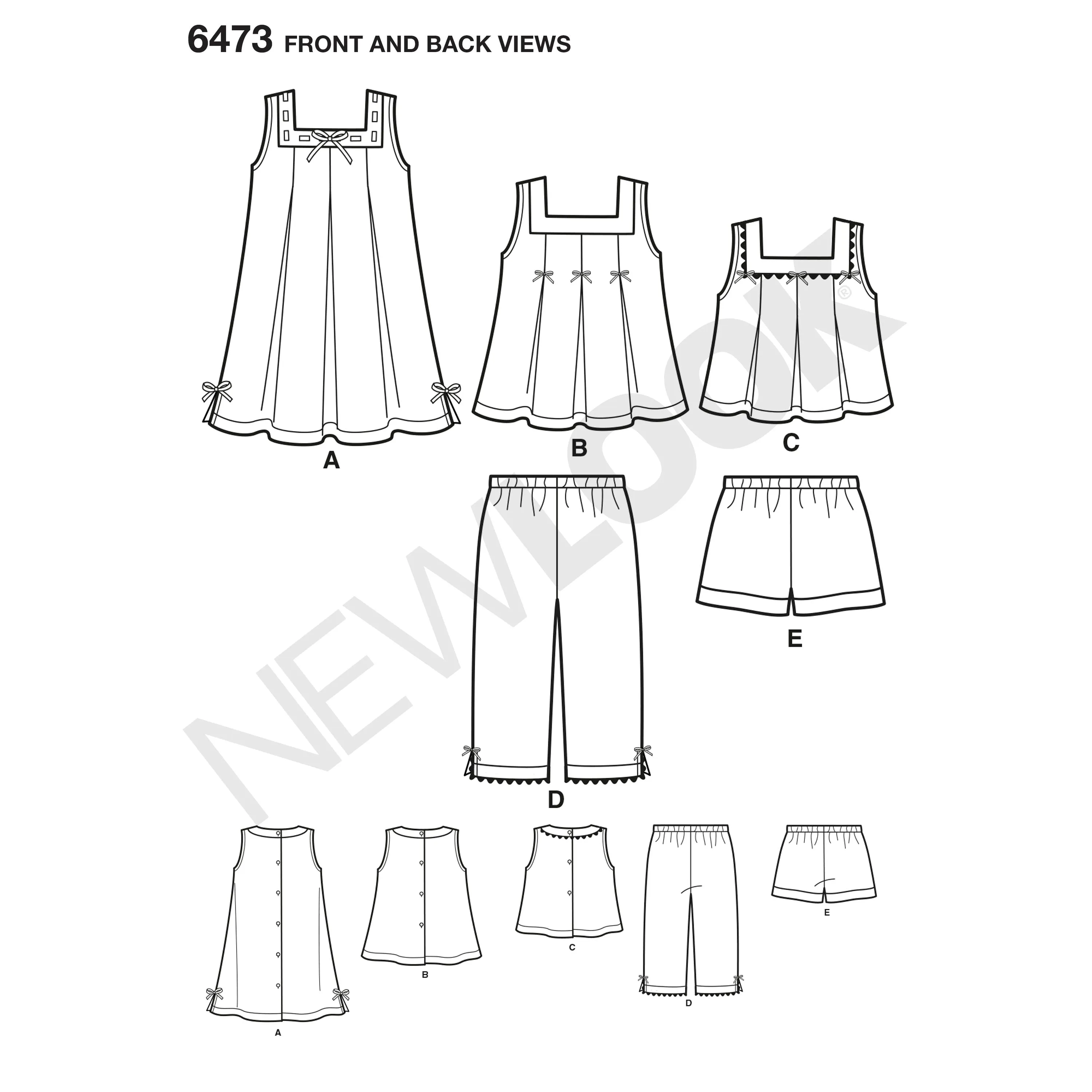 6473 Toddler Separates