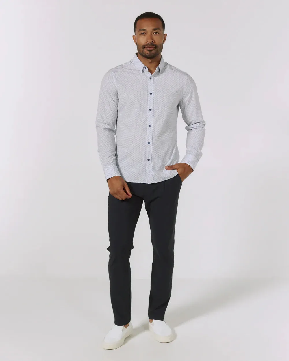 7 Diamonds Welles Long Sleeve Shirt $99