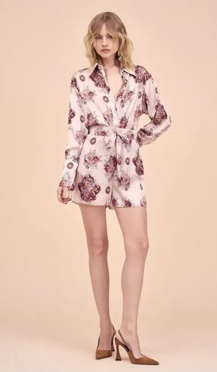 Barroco Satin Shorts