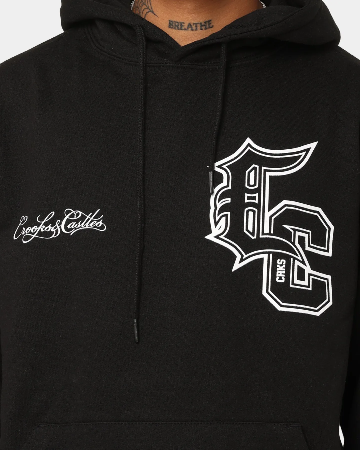 Crooks & Castles Varsity Of Old Hoodie Black