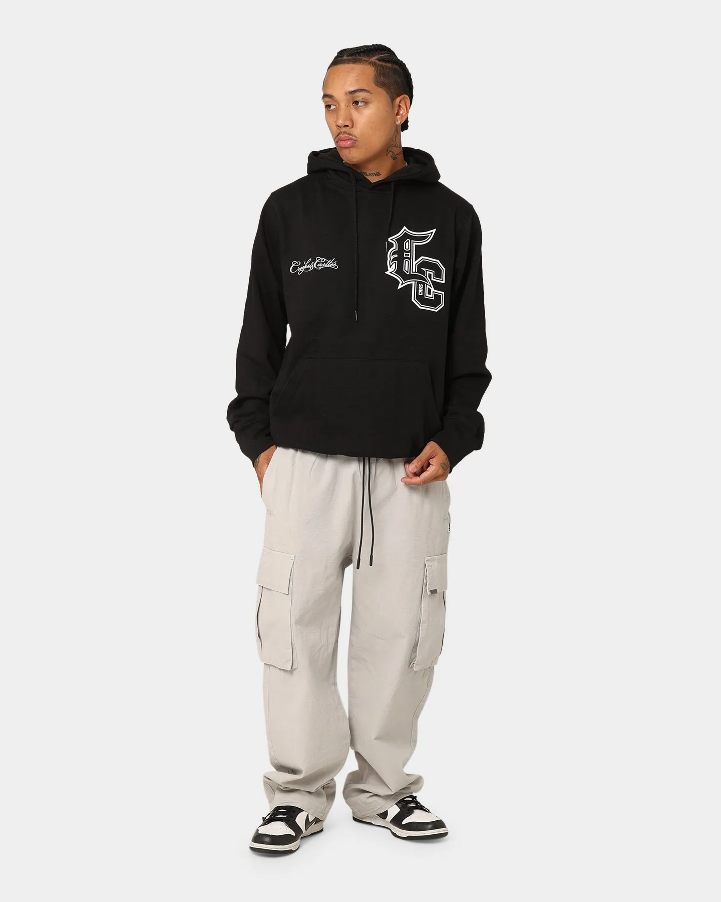 Crooks & Castles Varsity Of Old Hoodie Black