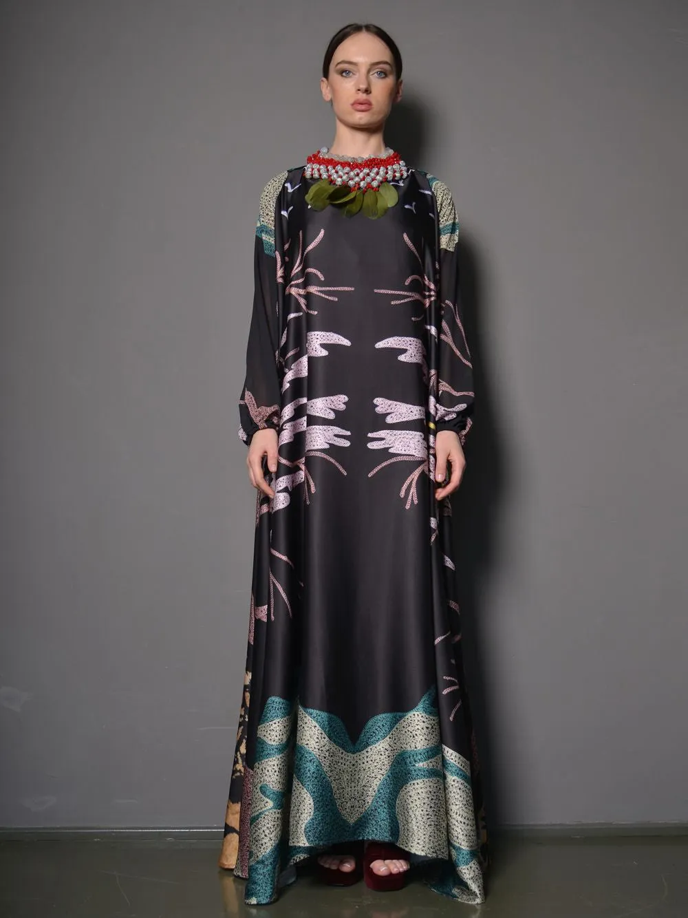 Flowing Silk Dress