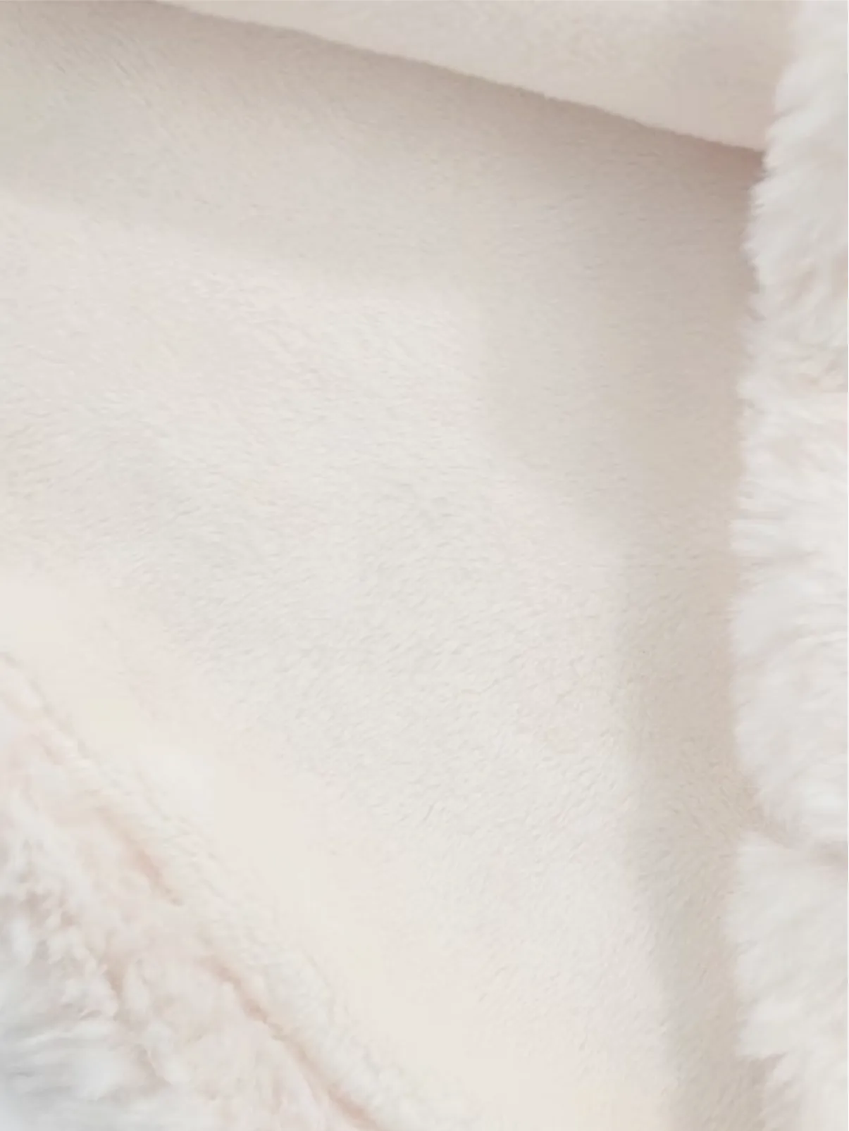 Icy Elegance Doll Collar Faux Fur Jacket