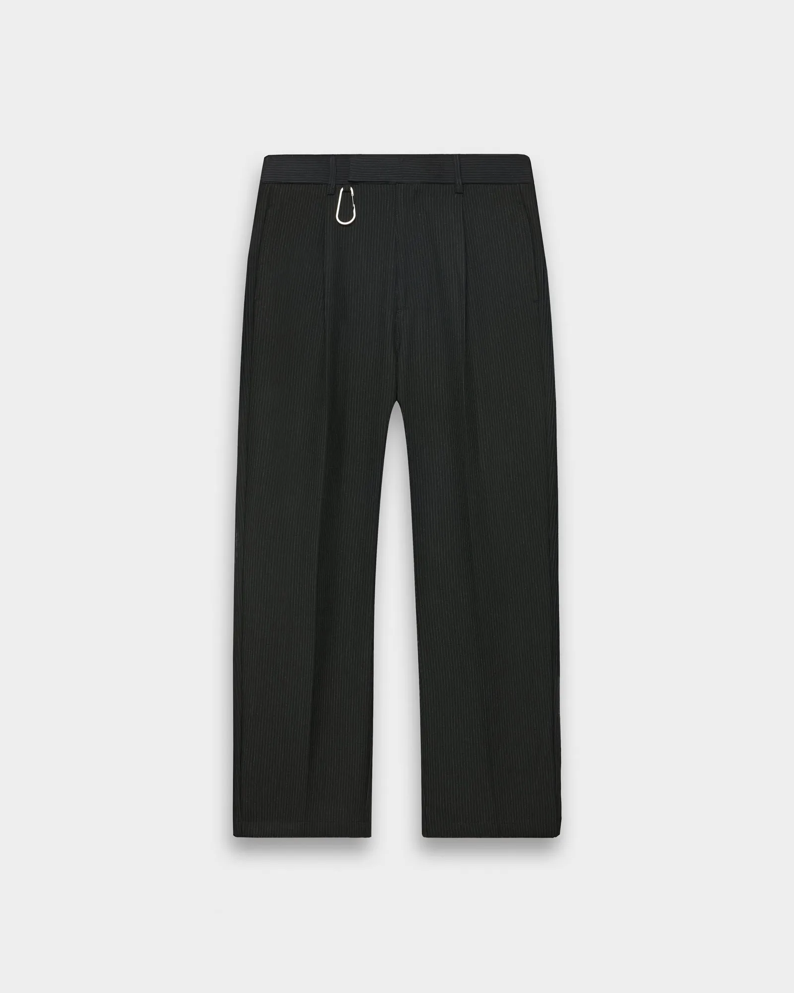 Pinstriped Regular Tailored Pants