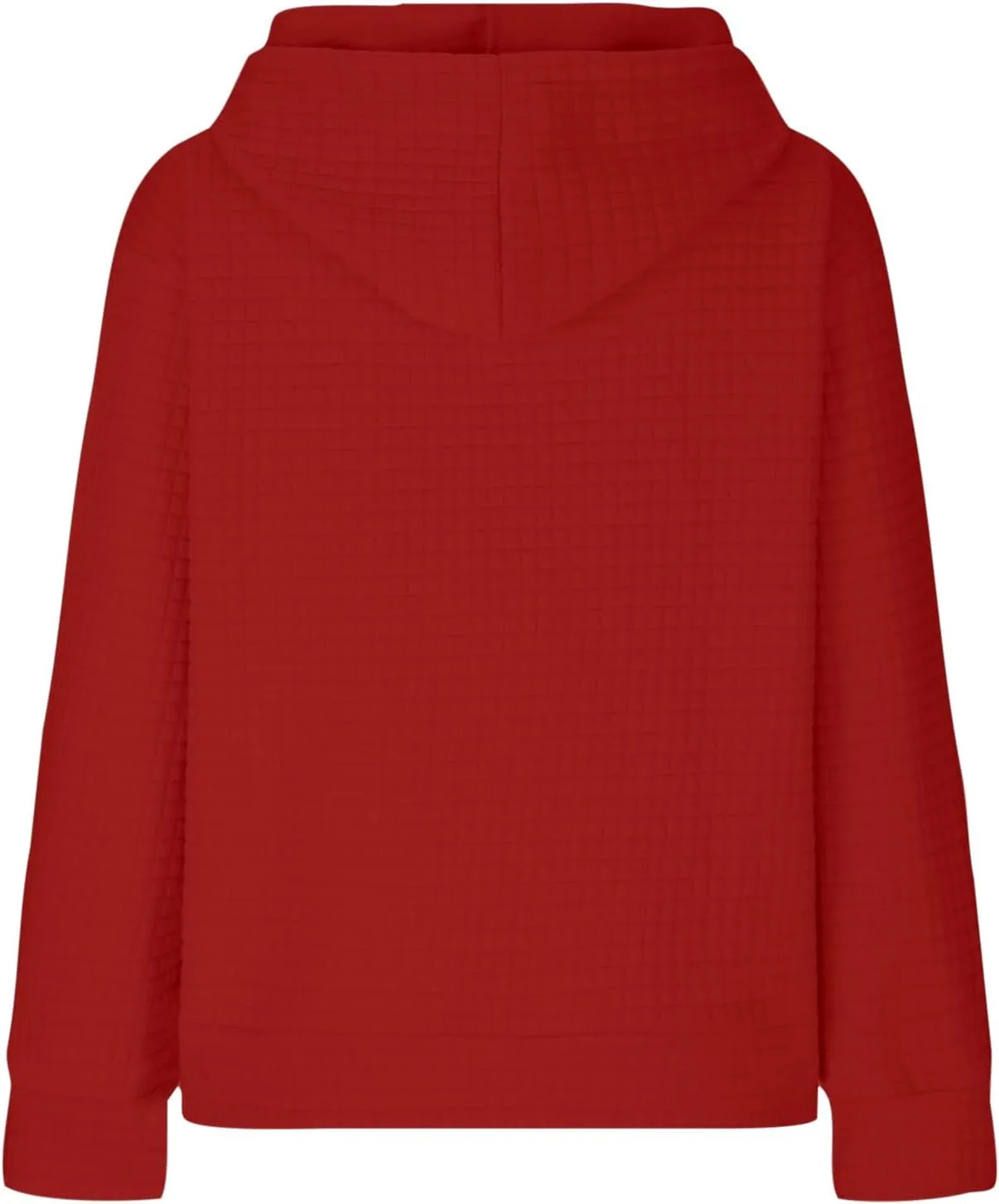 Plain Hoodie for Women Oversized Baggy Long Sleeve Drawstring Hooded Fashion Hide Belly Classic-Fit Hoodie