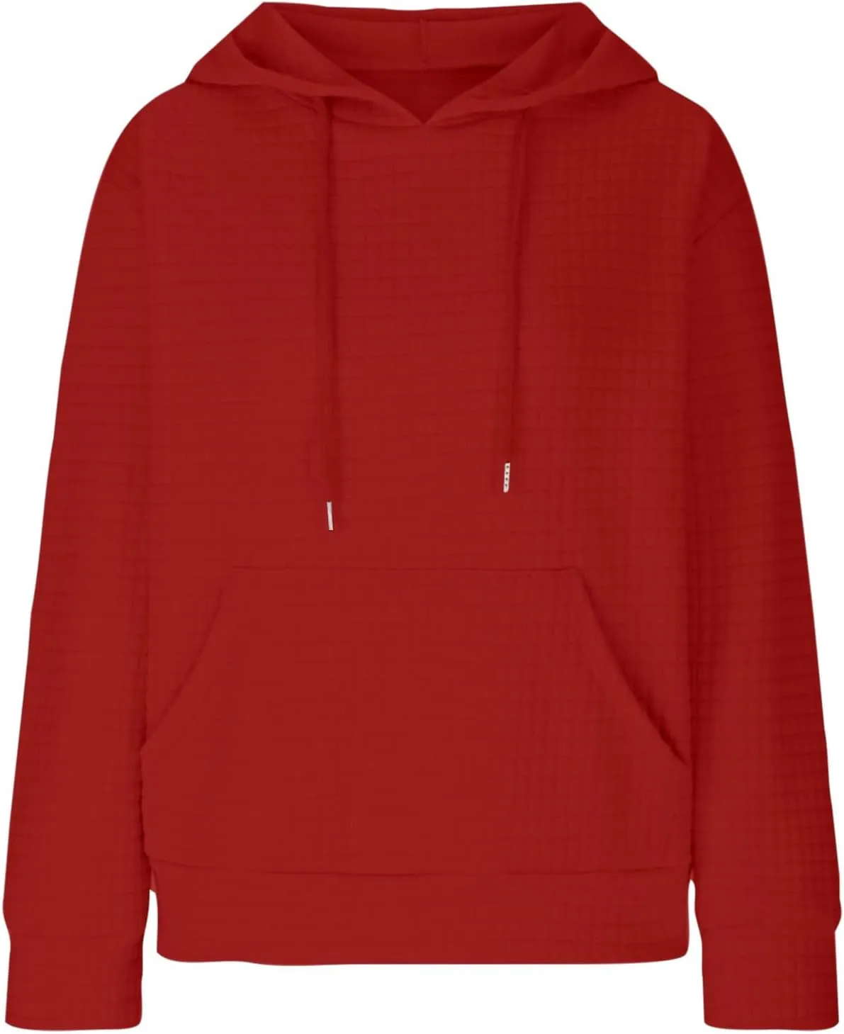 Plain Hoodie for Women Oversized Baggy Long Sleeve Drawstring Hooded Fashion Hide Belly Classic-Fit Hoodie