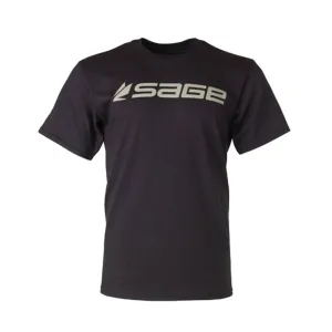 Sage Logo Tee Black