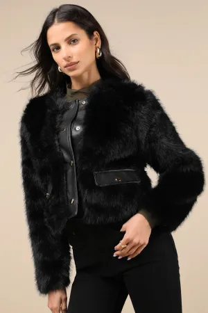 SHACI Leeny Faux Fur Jacket