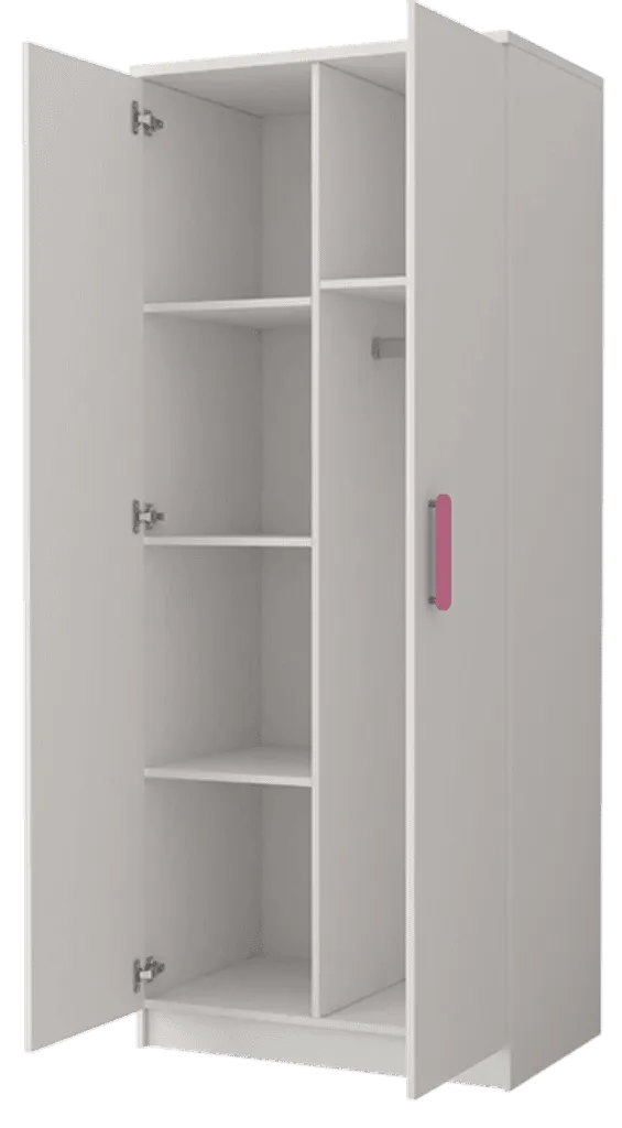 Smyk SM-06 Hinged Wardrobe 80cm