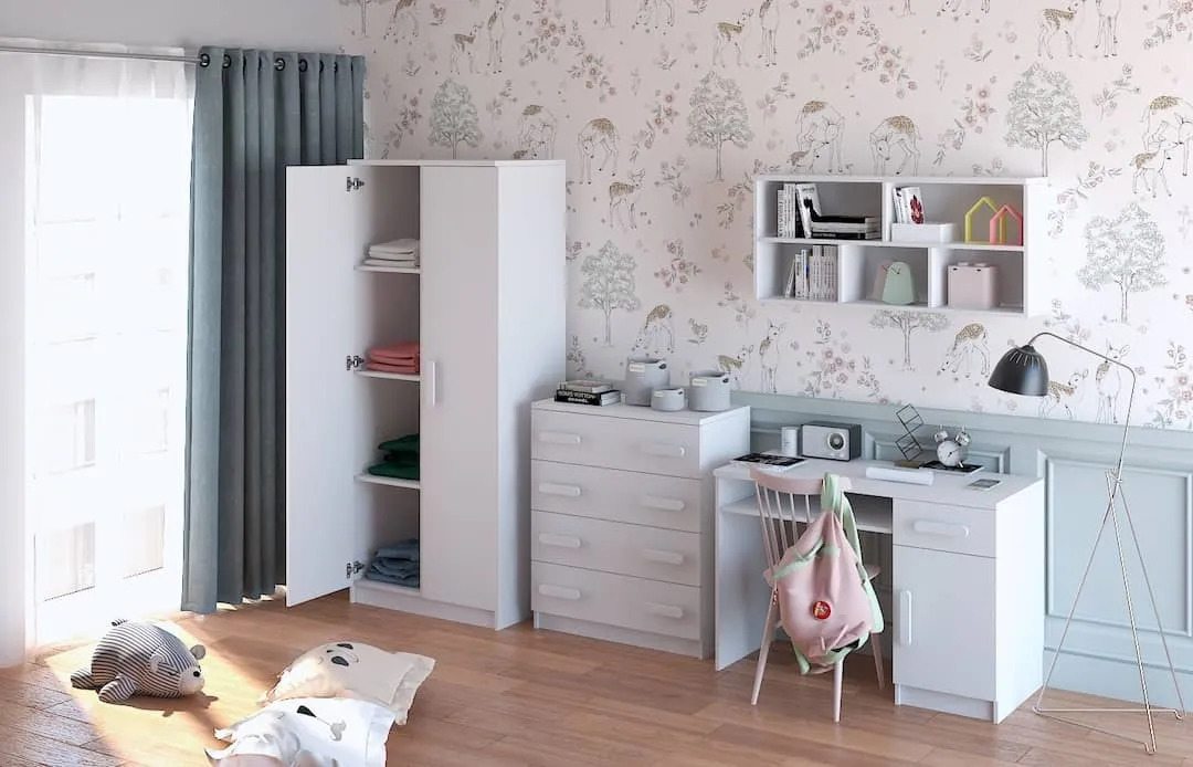 Smyk SM-06 Hinged Wardrobe 80cm