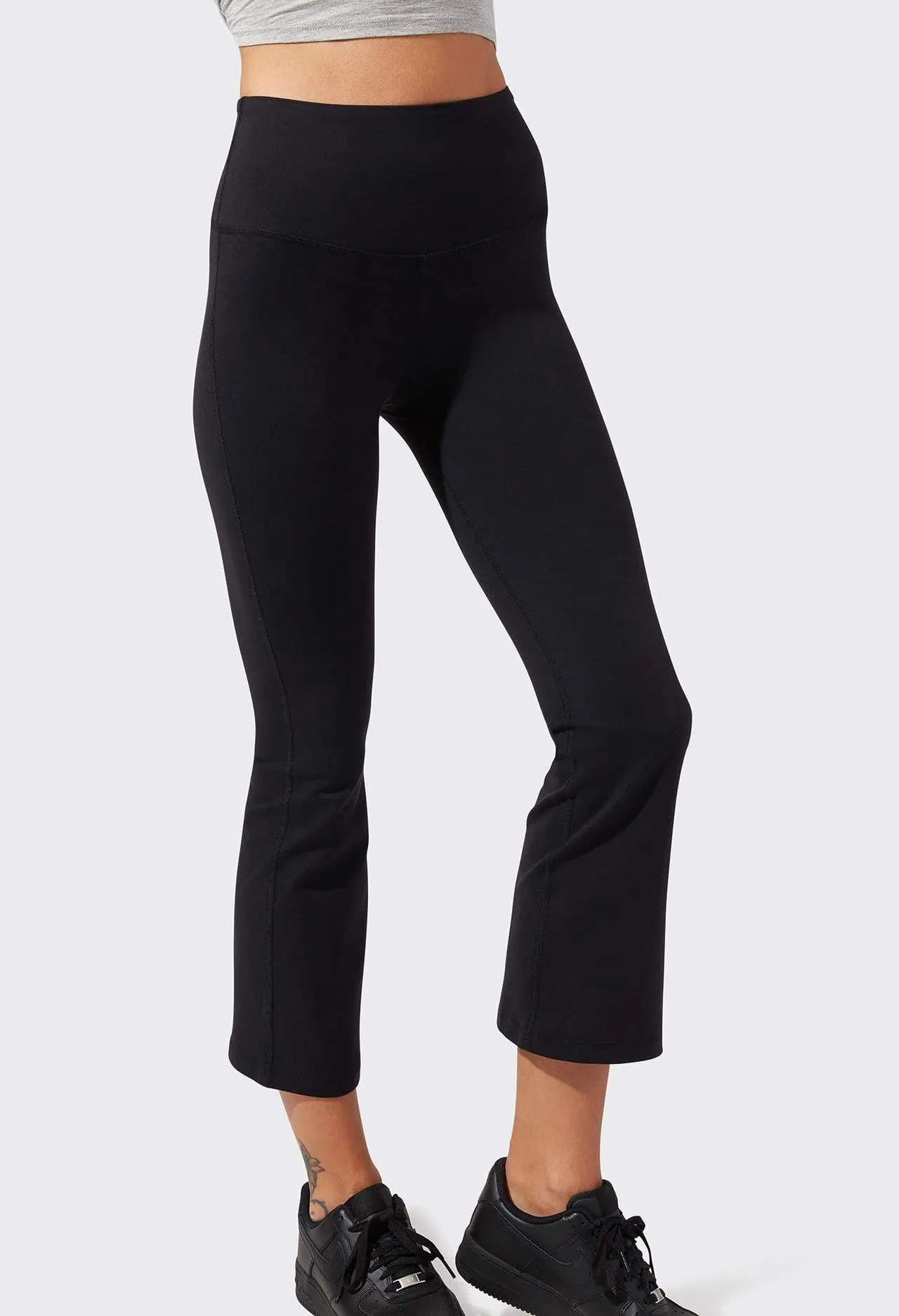 Splits59 Raquel Crop Flare Legging - Black