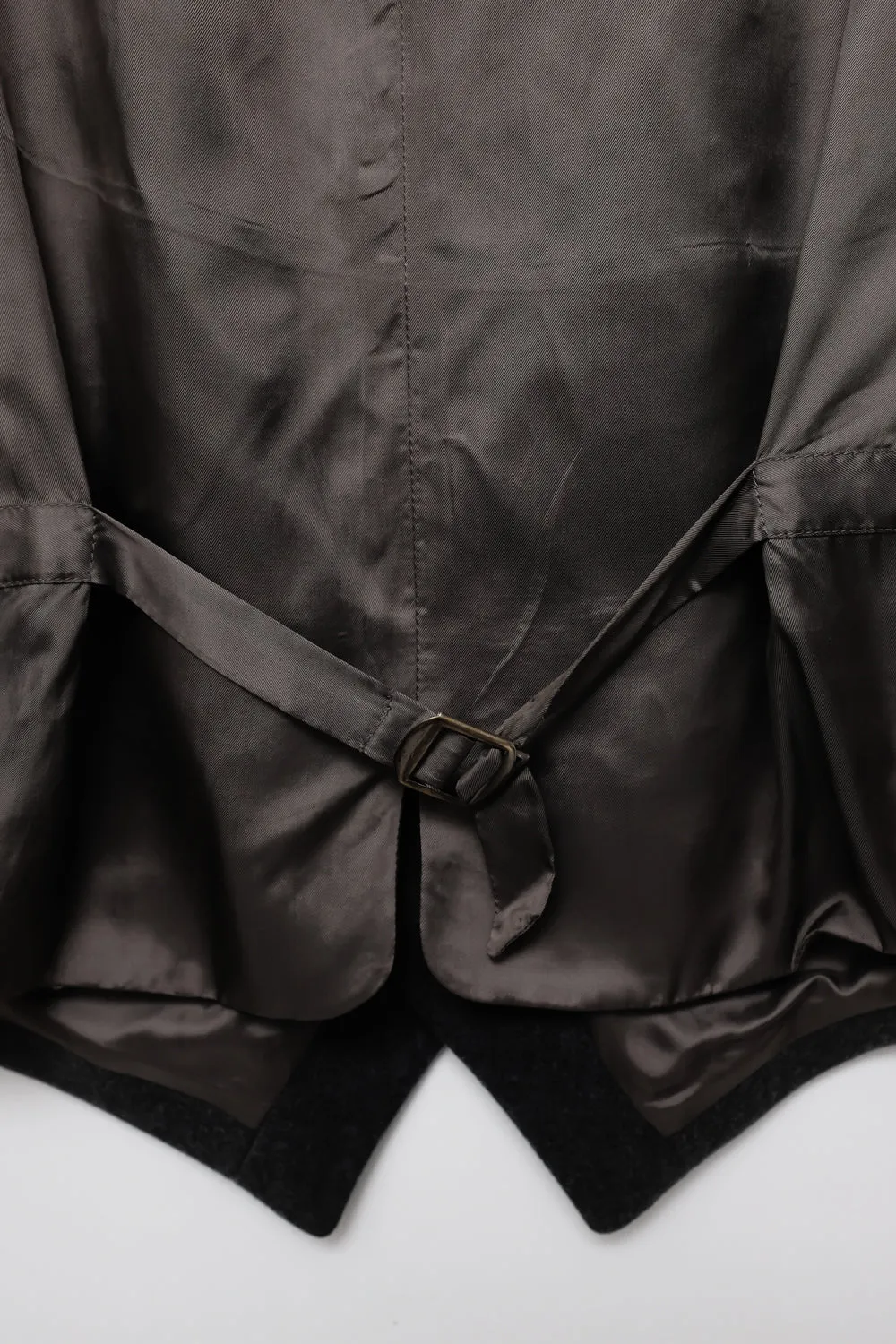 WOOL GREY VINTAGE SUIT VEST